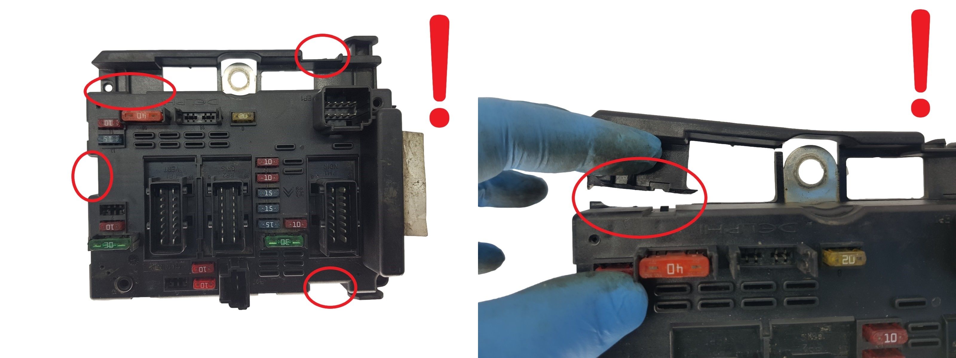 Controller BSM B2 9646405180 PSA Delphi 1969 main product photo