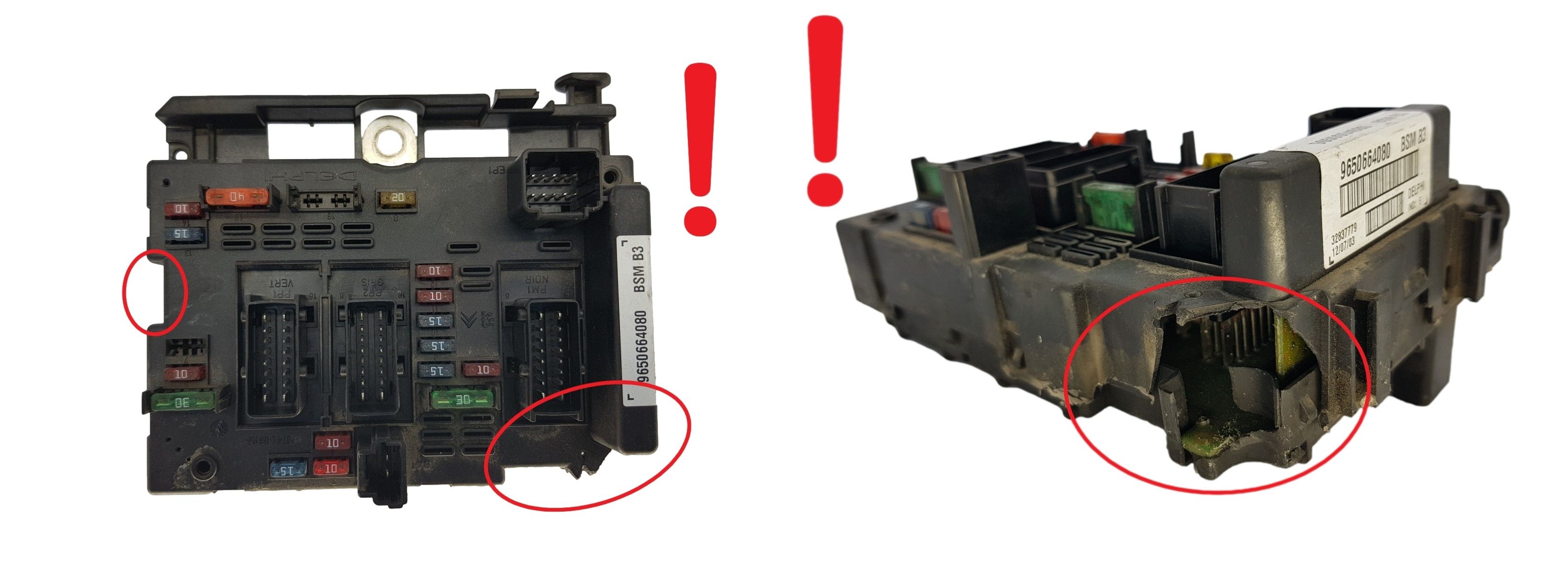 Controller BSM B3 9650664080 PSA Delphi 1670 main product photo