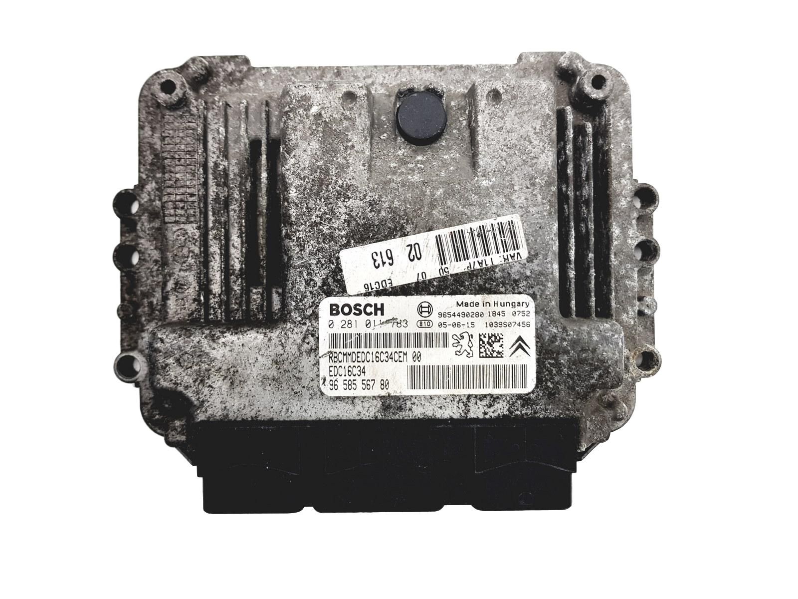 Controller 0281011783 9658556780 9654490280 PSA Bosch main product photo