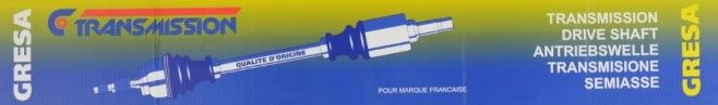 Drive Shaft Citroen Peugeot 9806676880 T6060 GRESA main product photo