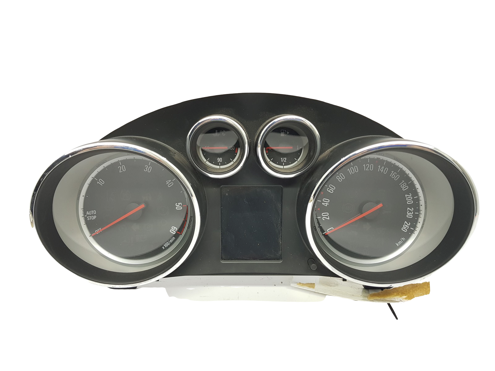 Speedometer/Instrument Cluster Opel Astra J 13460582 600775881 GM main product photo