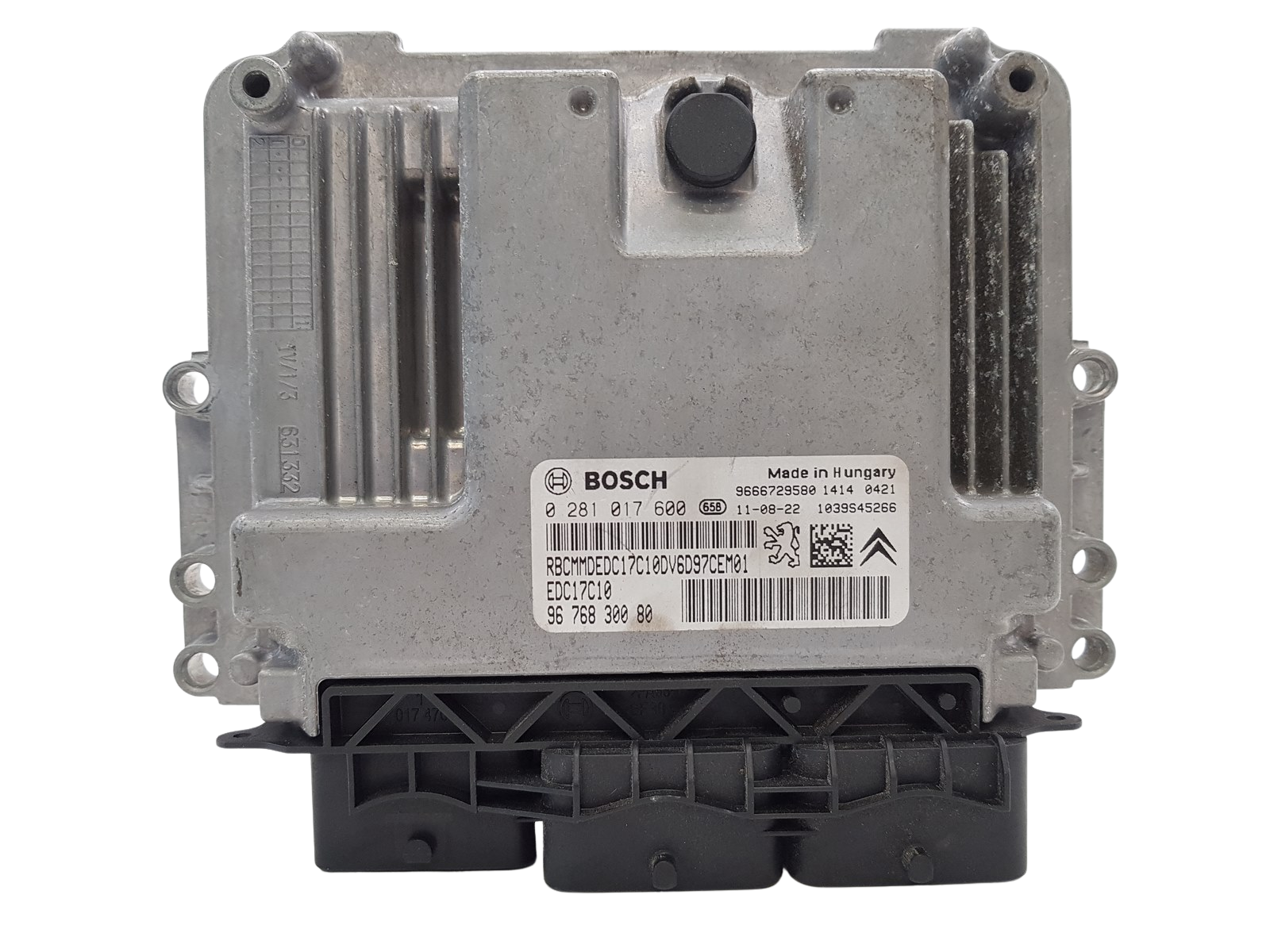 Controller Citroen DS3 9676830080 0281017600 1.6 HDI main product photo