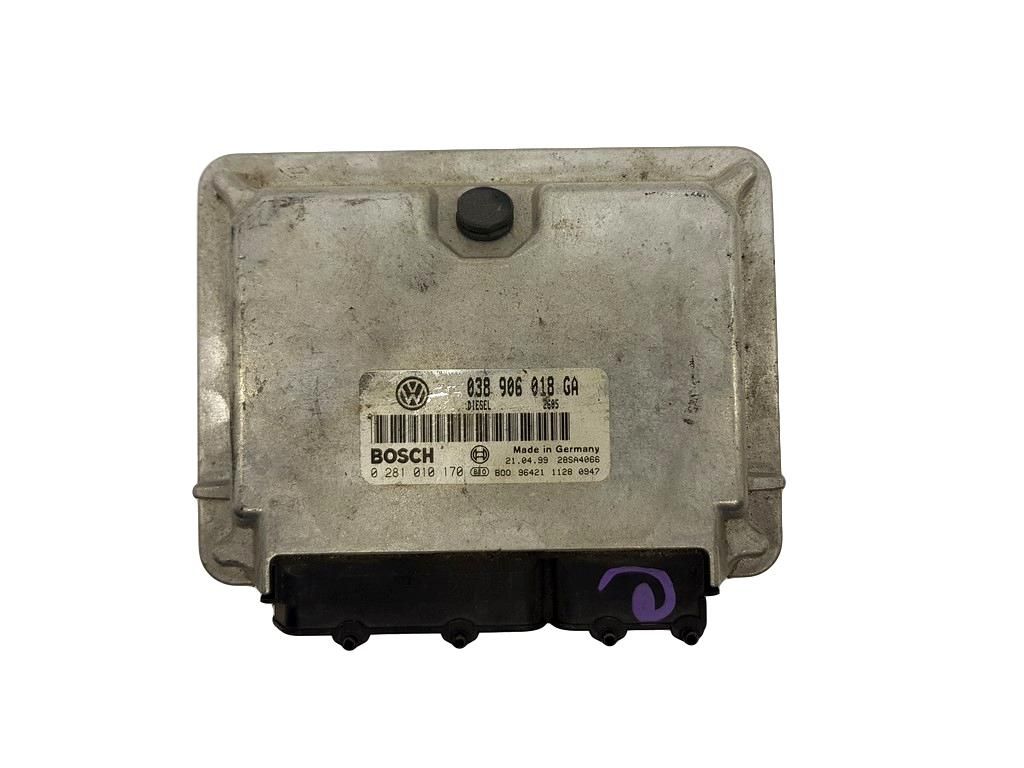 Engine Controller 038906018GA 0281010170 Volkswagen Bosch main product photo