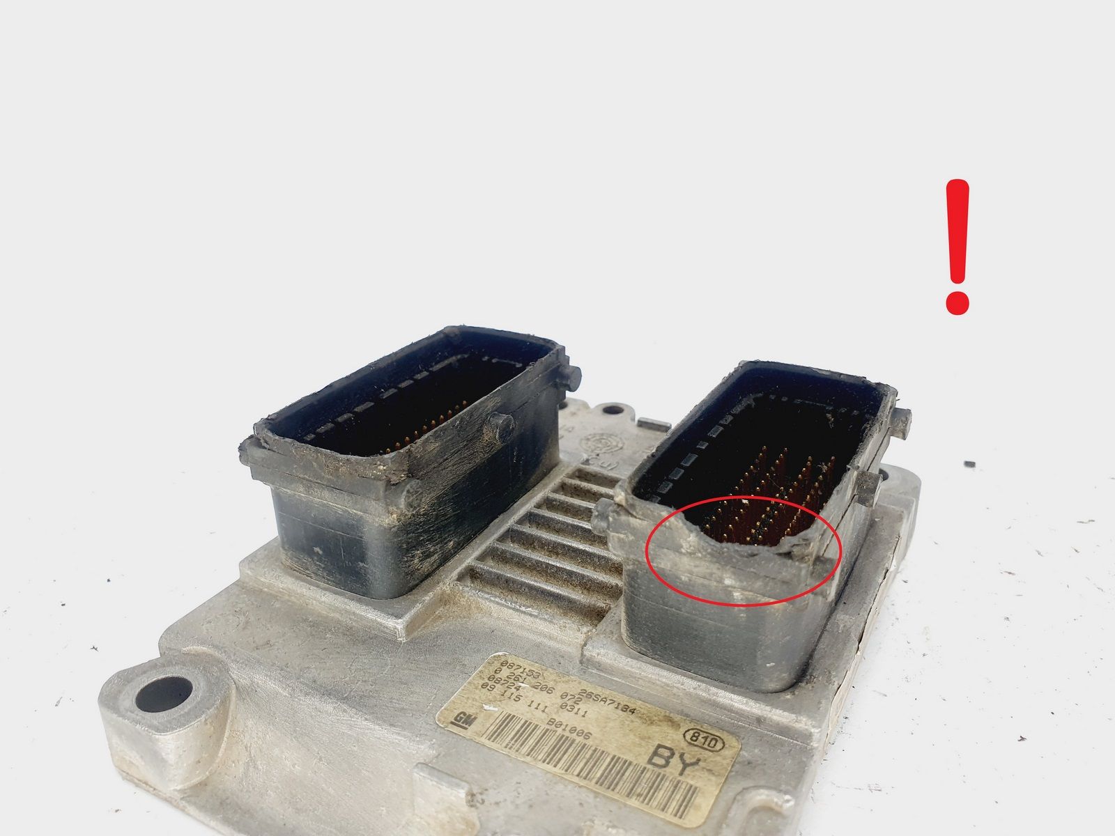 Controller 09115111BY 0261206072 Opel GM Bosch 43177 main product photo