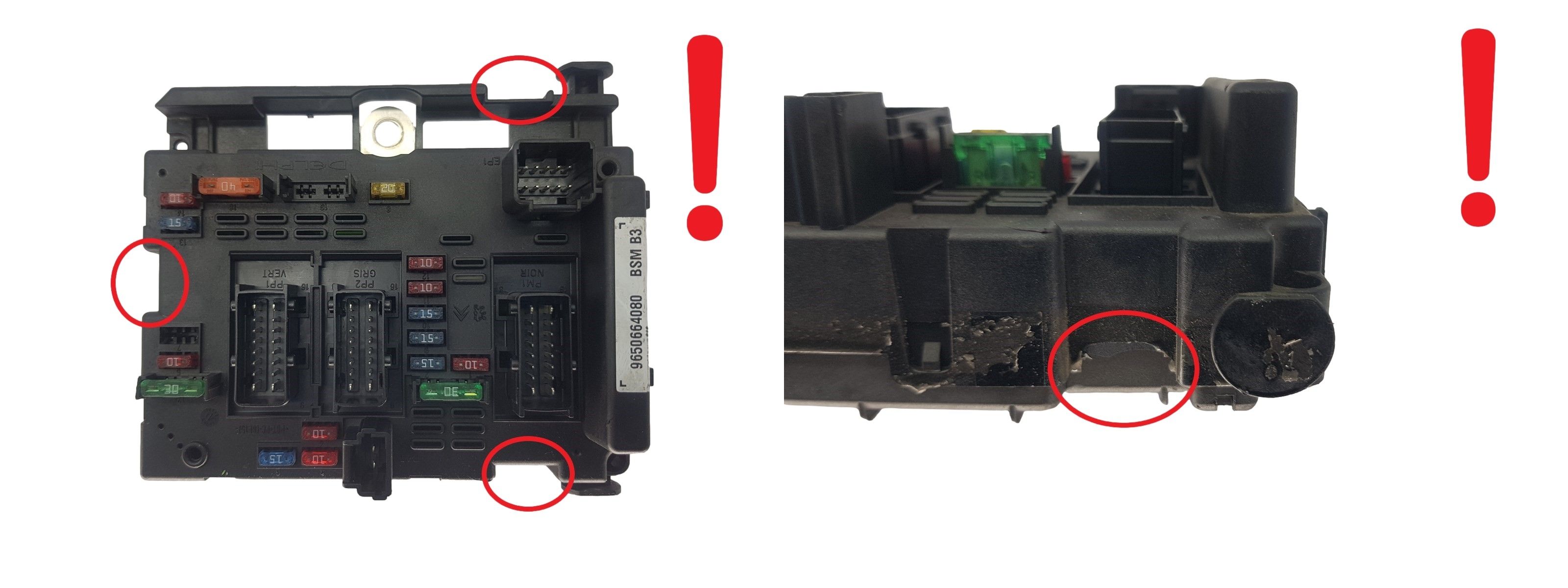 Controller BSM B3 9650664080 PSA Delphi 2102 main product photo