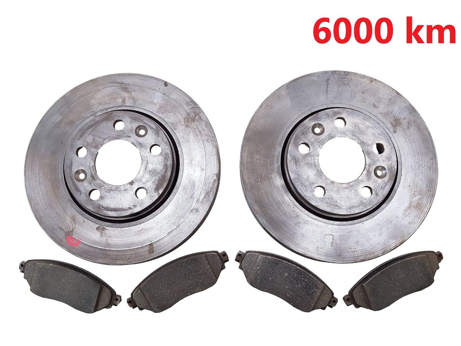 Brake Discs Front Renault Trafic 3 Vivaro 2 NV300 402066352R 6000km main product photo