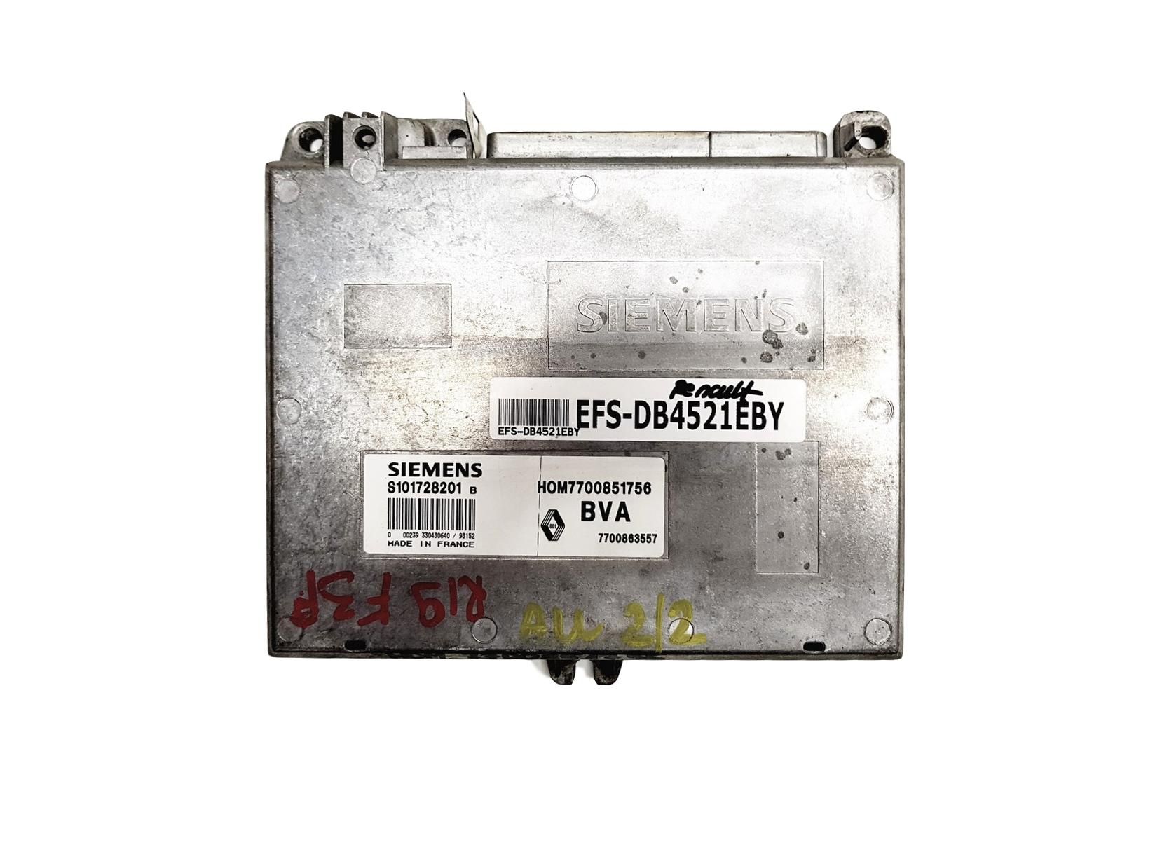 Controller S101728201B 7700851756 7700863557 Renault Siemens main product photo