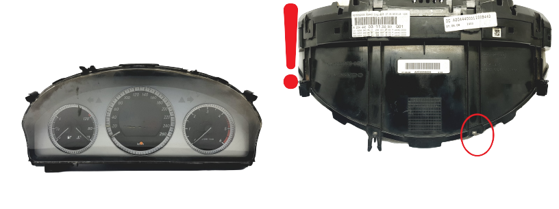 Speedometer/Instrument Cluster Mercedes C W204 A2044400311 A2C53322058 VDO main product photo