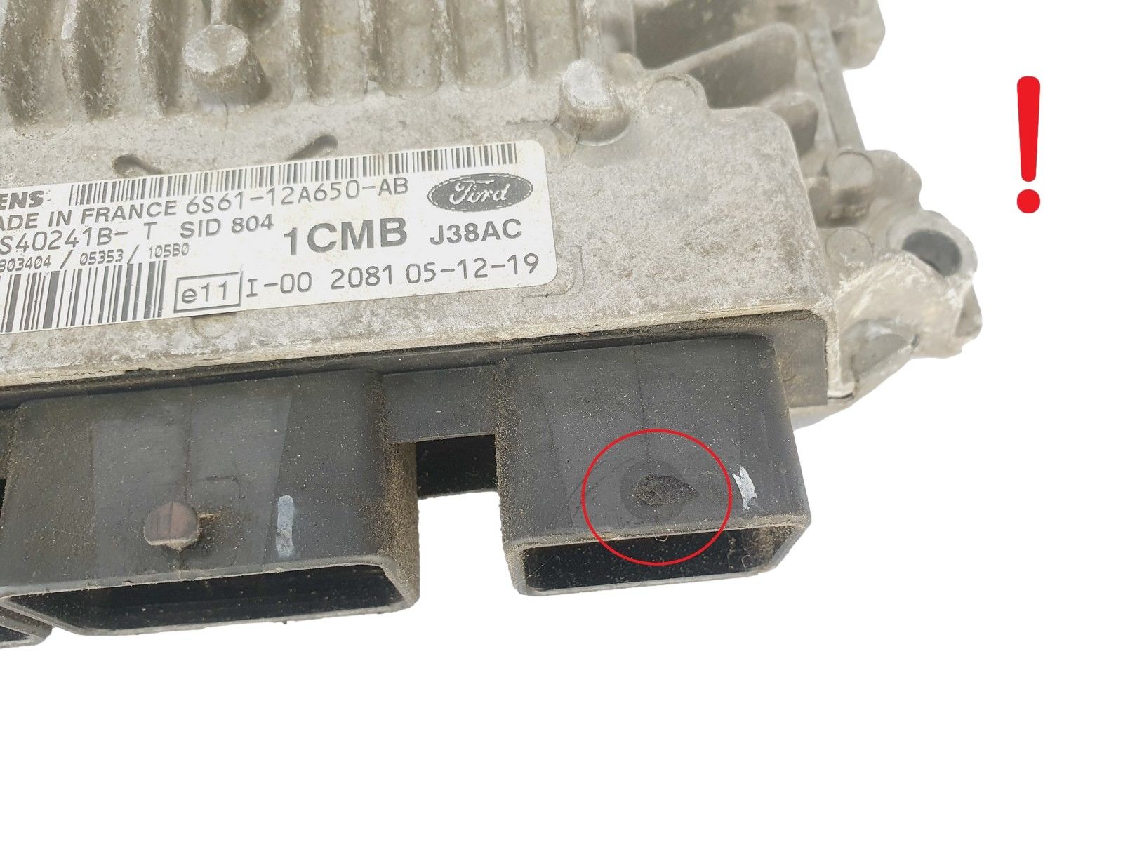 Controller 6S61-12A650-AB 5WS40241B-T Ford Siemens 46863 main product photo