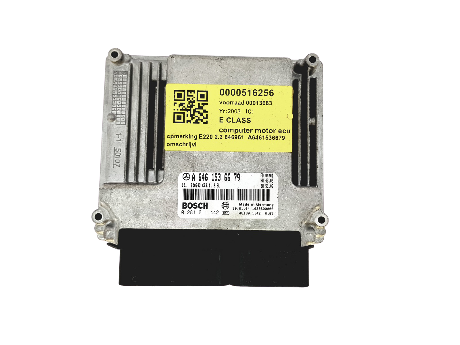 Controller A6461536679 0281011442 Mercedes Bosch main product photo
