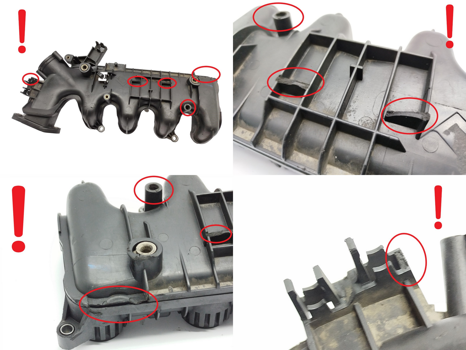 Intake Manifold 0361N3 9653808680 1.6 HDI 16v TDCI Citroen Peugeot Ford 1870 main product photo