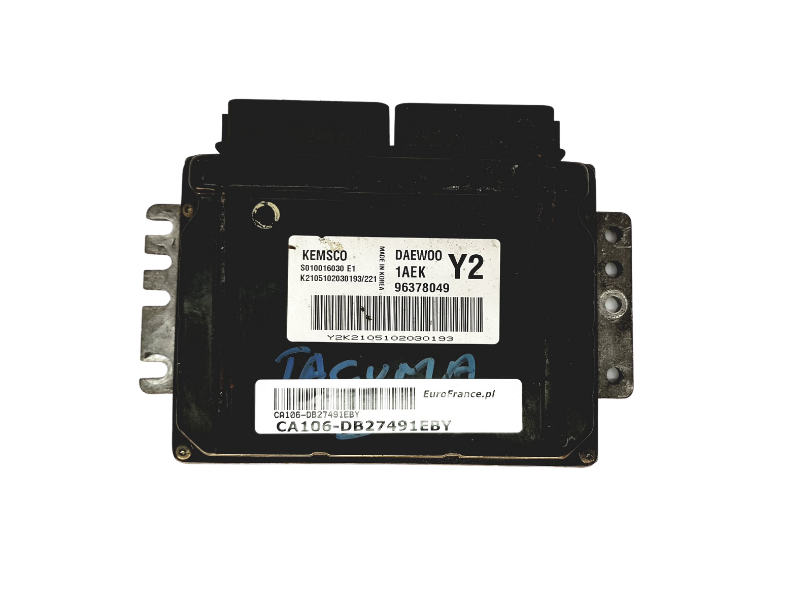 Controller 96378049 S010016030E1 Y2 Daewoo Chevrolet Kamsco 27491 main product photo