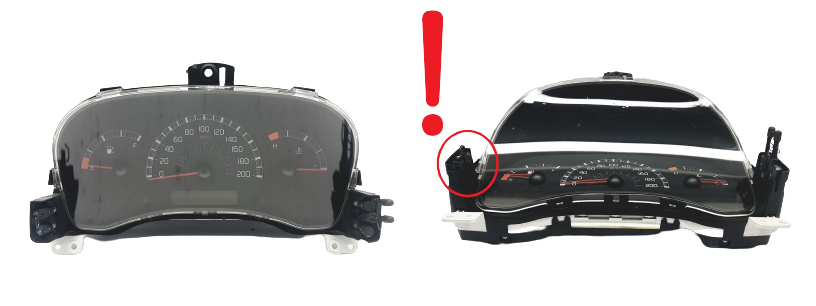 Speedometer/Instrument Cluster Fiat Panda 46801545 503000360300 48827 main product photo