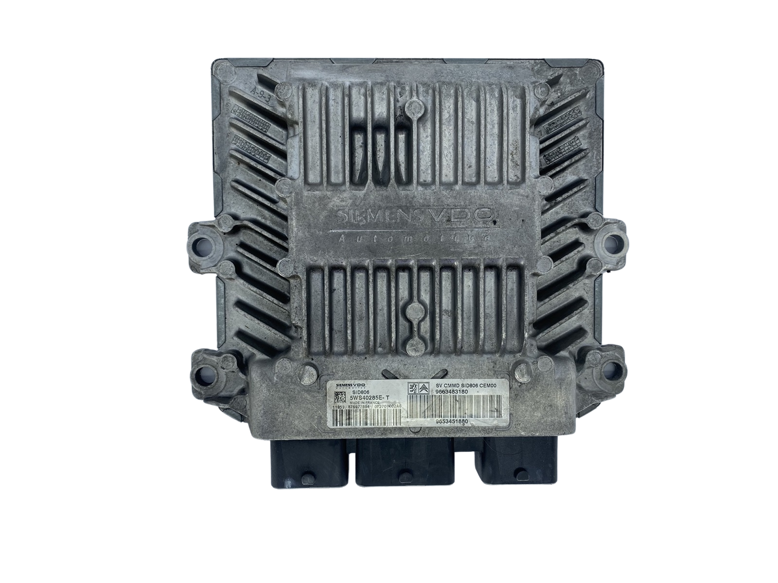 Controller 9663483180 9653451880 5WS40285E-T SID806 PSA Siemens 48297 main product photo