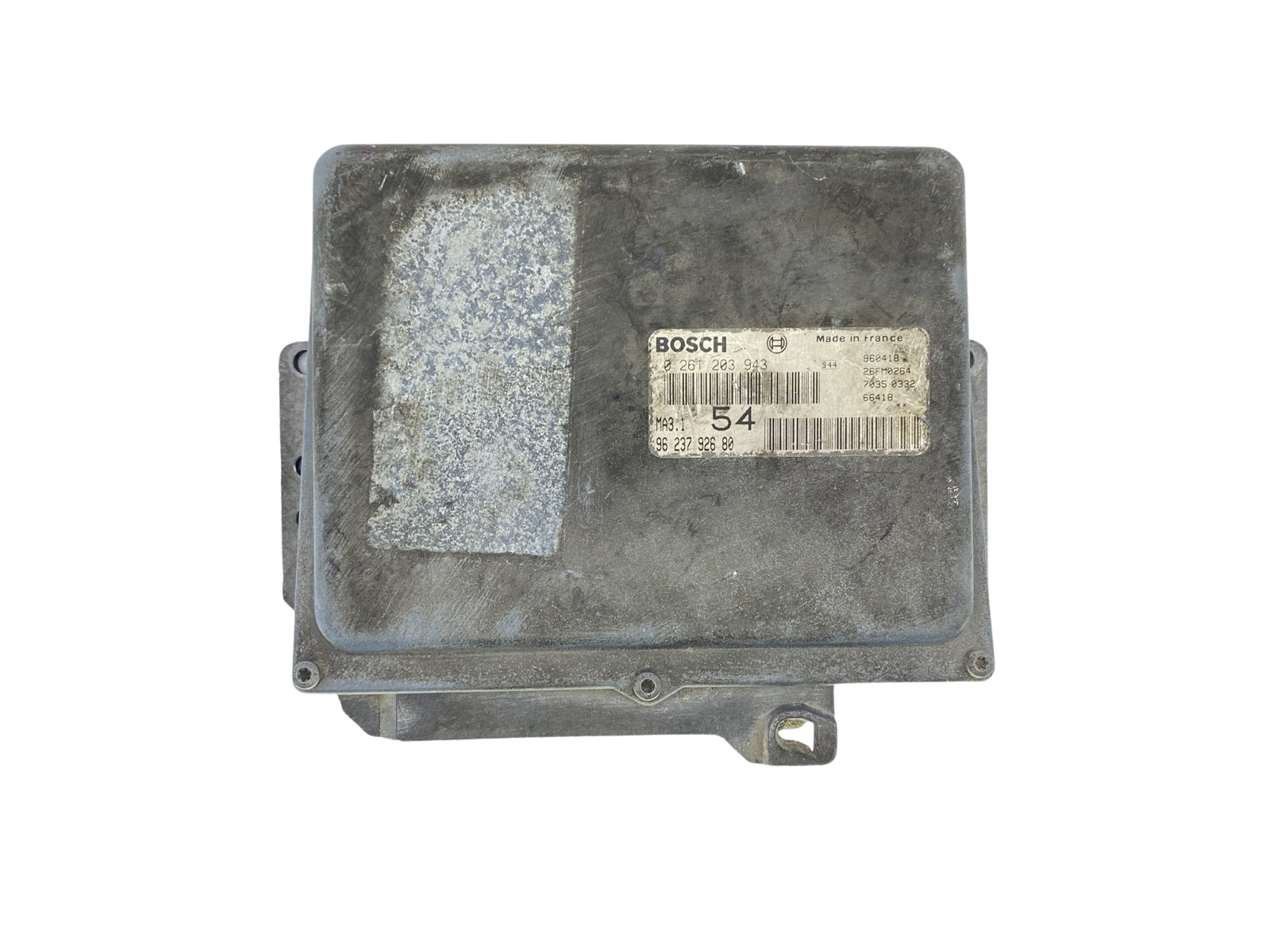 Controller 0261203943 9623792680 MA3.1 PSA Bosch 55064 main product photo
