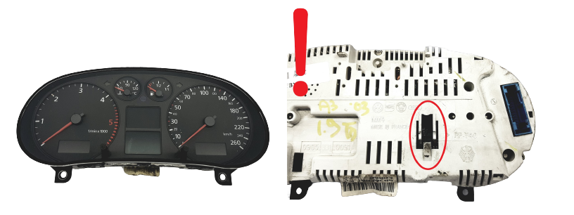 Speedometer/Instrument Cluster Audi A3 8L0920900M 56904 main product photo