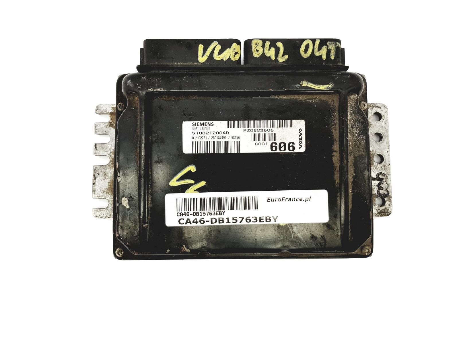 Controller S108212004D P30882606 Volvo Siemens main product photo