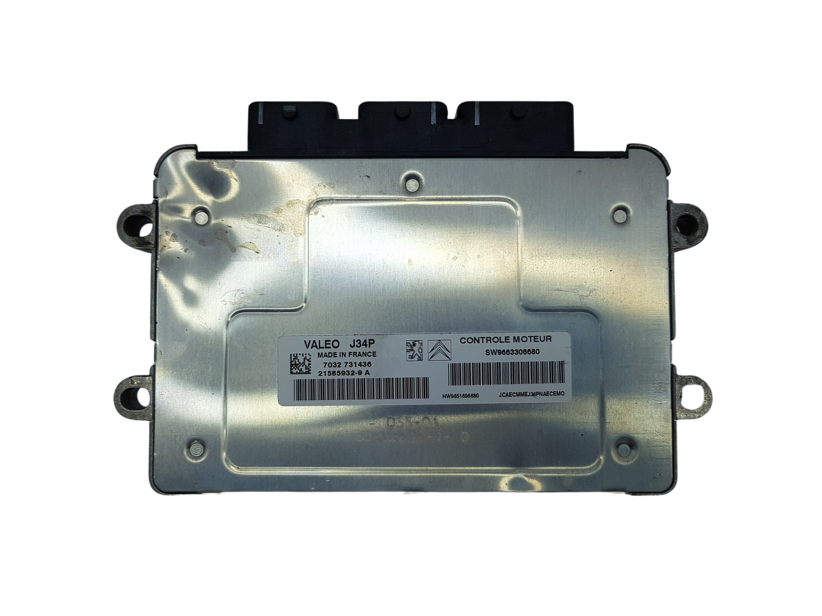 Controller 9663306680 9651696680 21585932-9A PSA Valeo 14487 main product photo