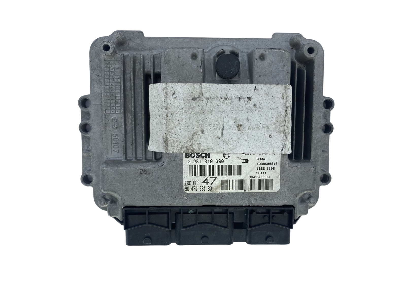 Controller 0281010390 9647158180 9647785580 PSA Bosch 50211 main product photo