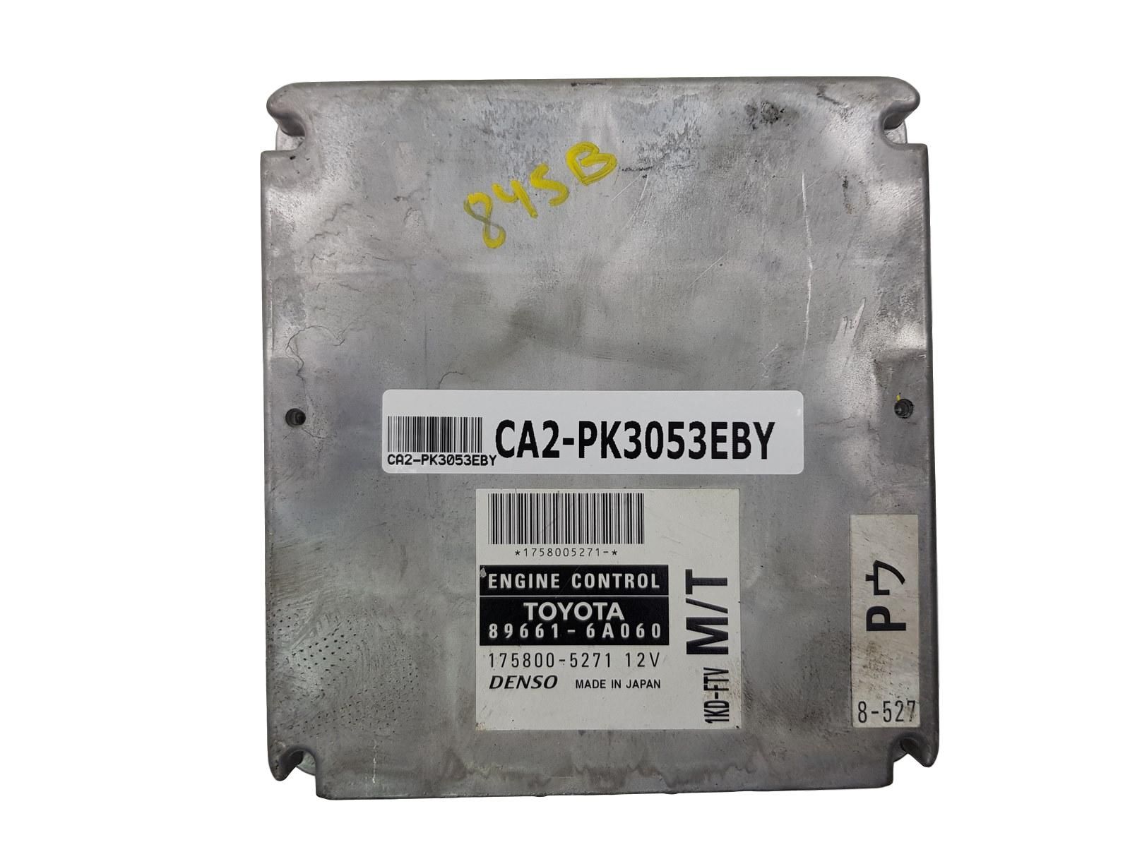 Engine Controller 89661-6A060 175800-5271 Toyota Denso main product photo
