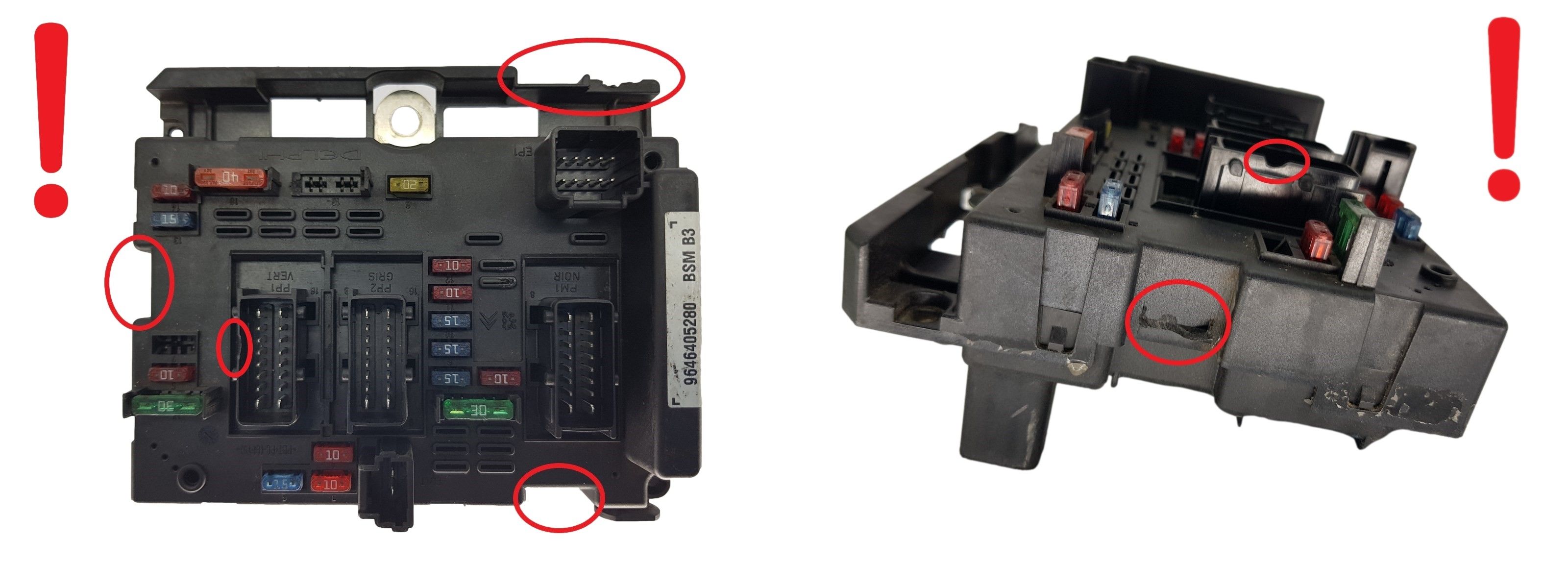 Controller BSM B3 9646405280 PSA Delphi 1737 main product photo
