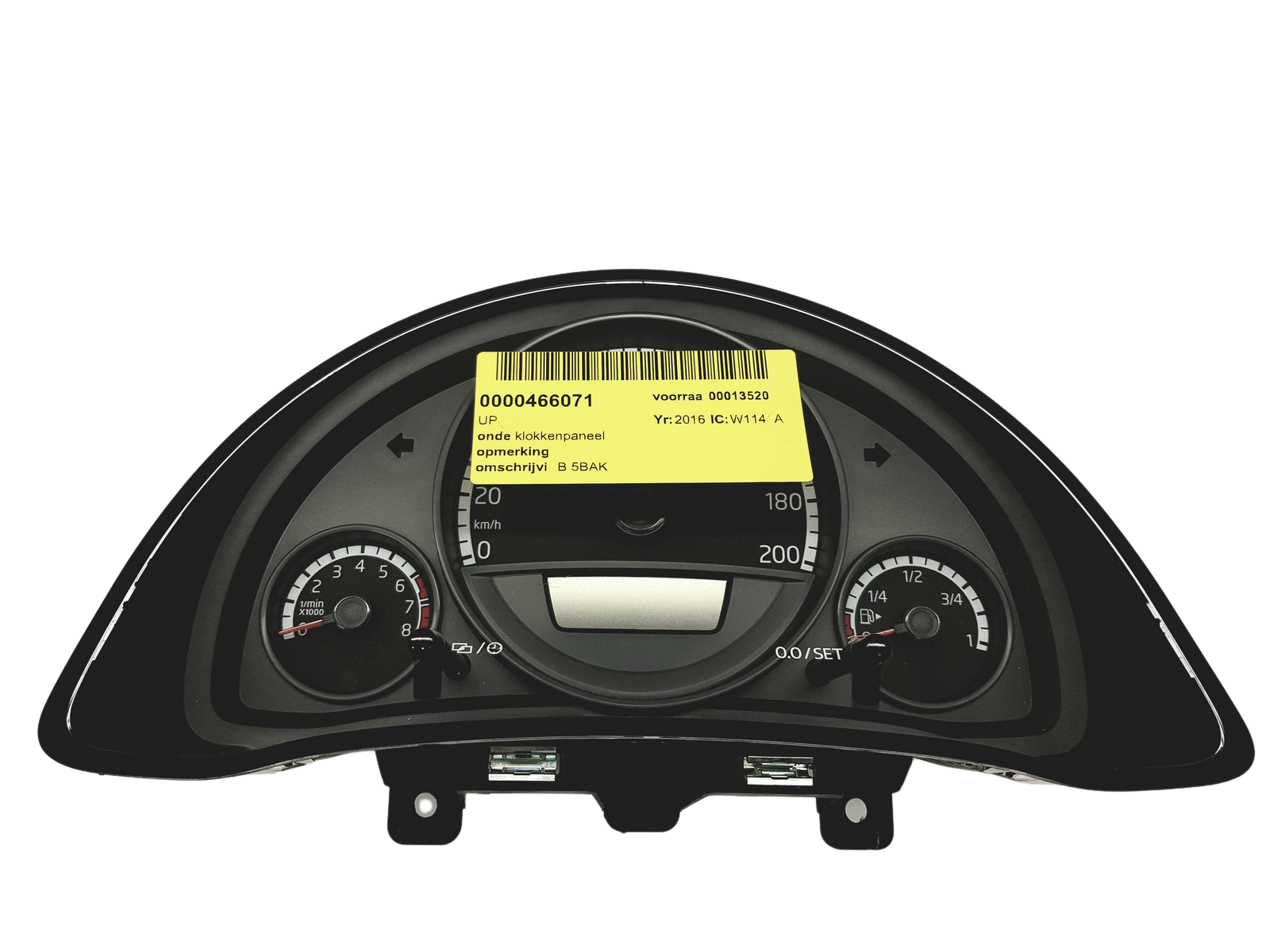 Speedometer/Instrument Cluster VW Up 1S0920861B 31362 main product photo