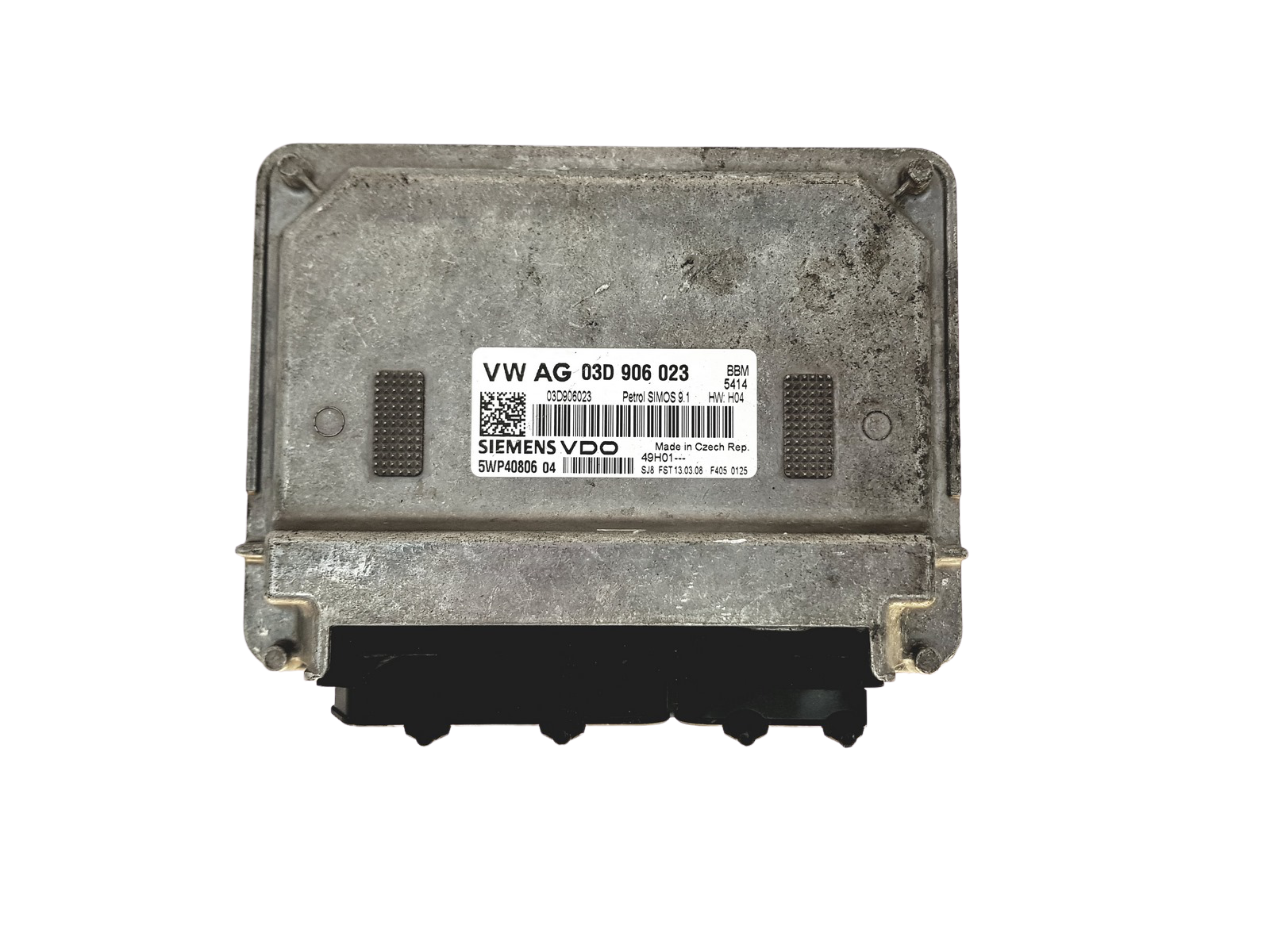 Controller 03D906023 5WP40806 04 VW SEAT SKODA Siemens 28769 main product photo