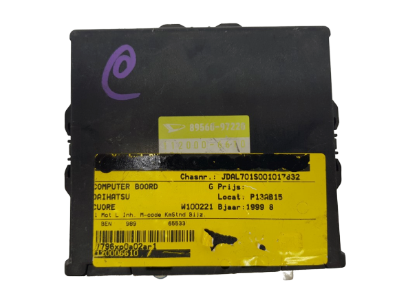 Controller Moduł Daihatsu 89560-97220 112000-6611 Denso main product photo
