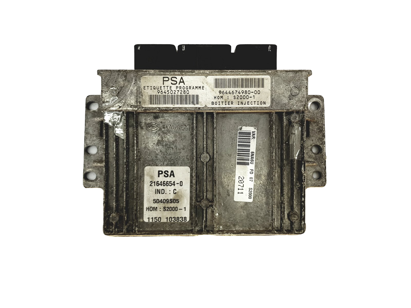 Controller 9645027280 9644674980 21646654-0 PSA Sagem 22599 main product photo