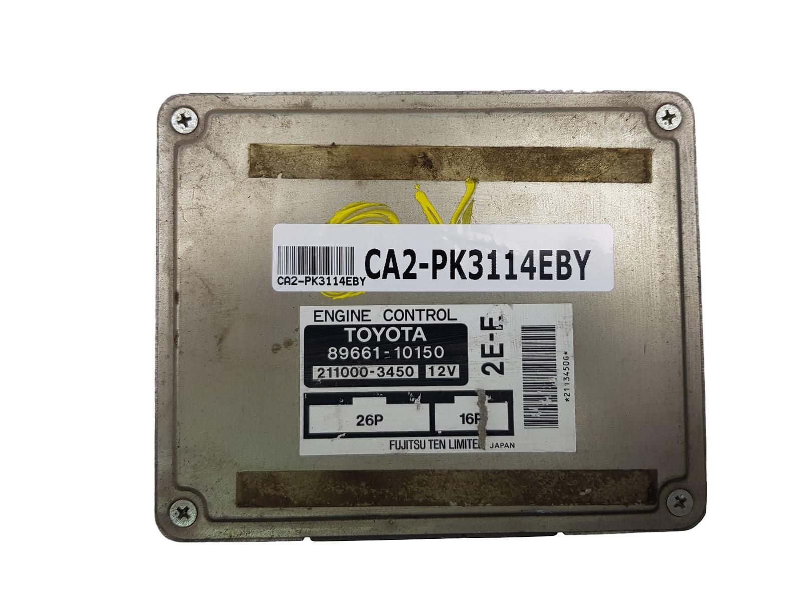 Engine Controller 89661-10150 211000-3450 Toyota Fujitsu main product photo