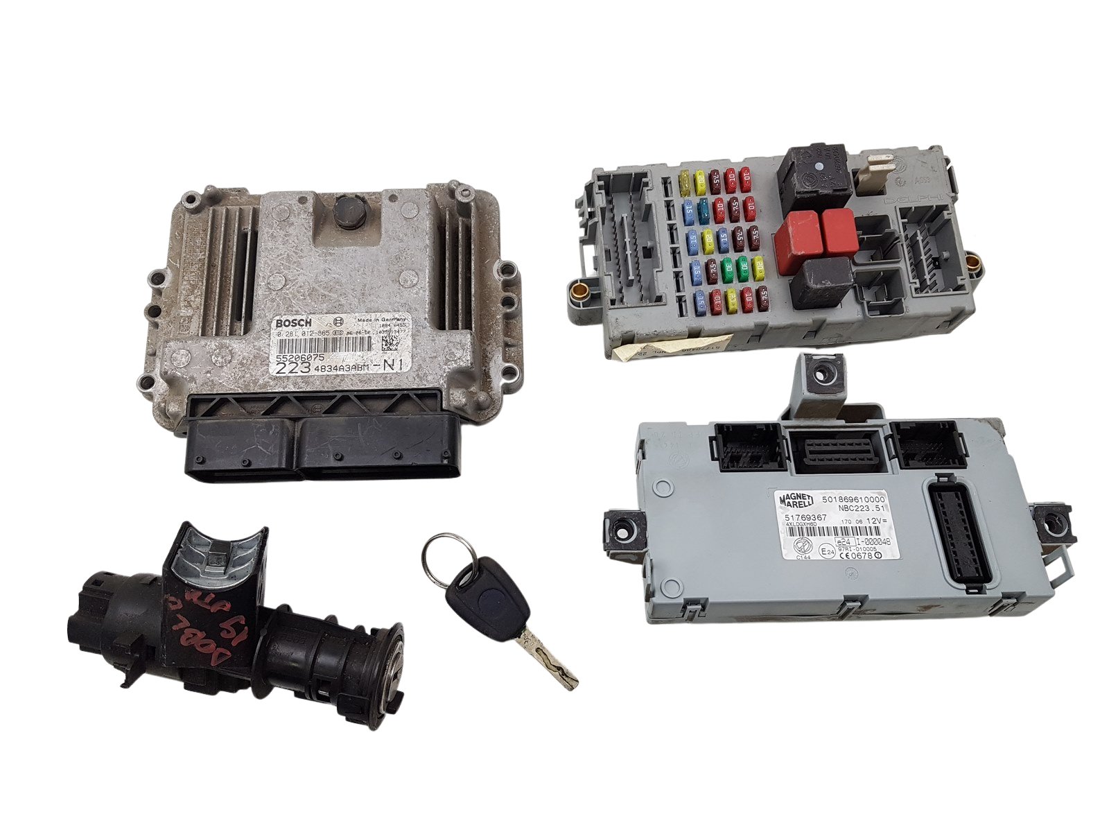 Starter Kit Fiat Doblo 55206075 51769367 46520600 1.9 JTD main product photo