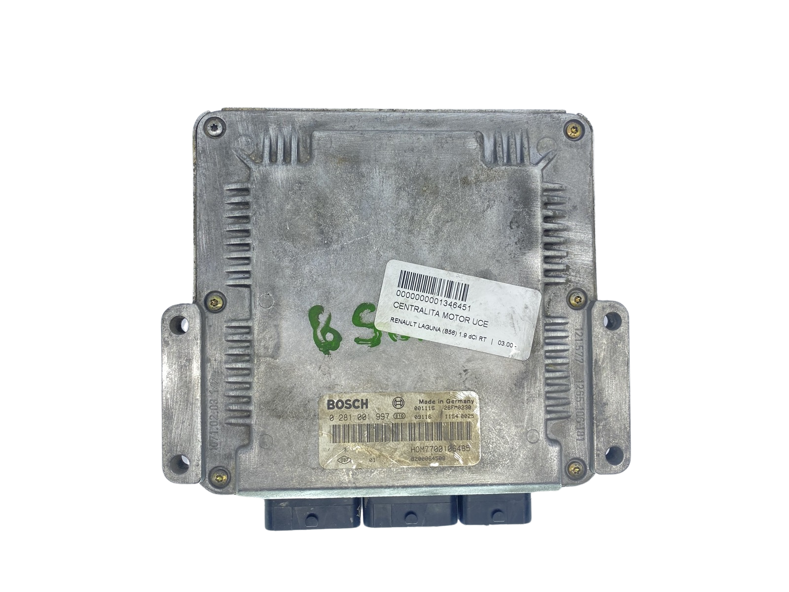 Controller 0281001997 7700106485 8200064508 Renault Bosch 62980 main product photo
