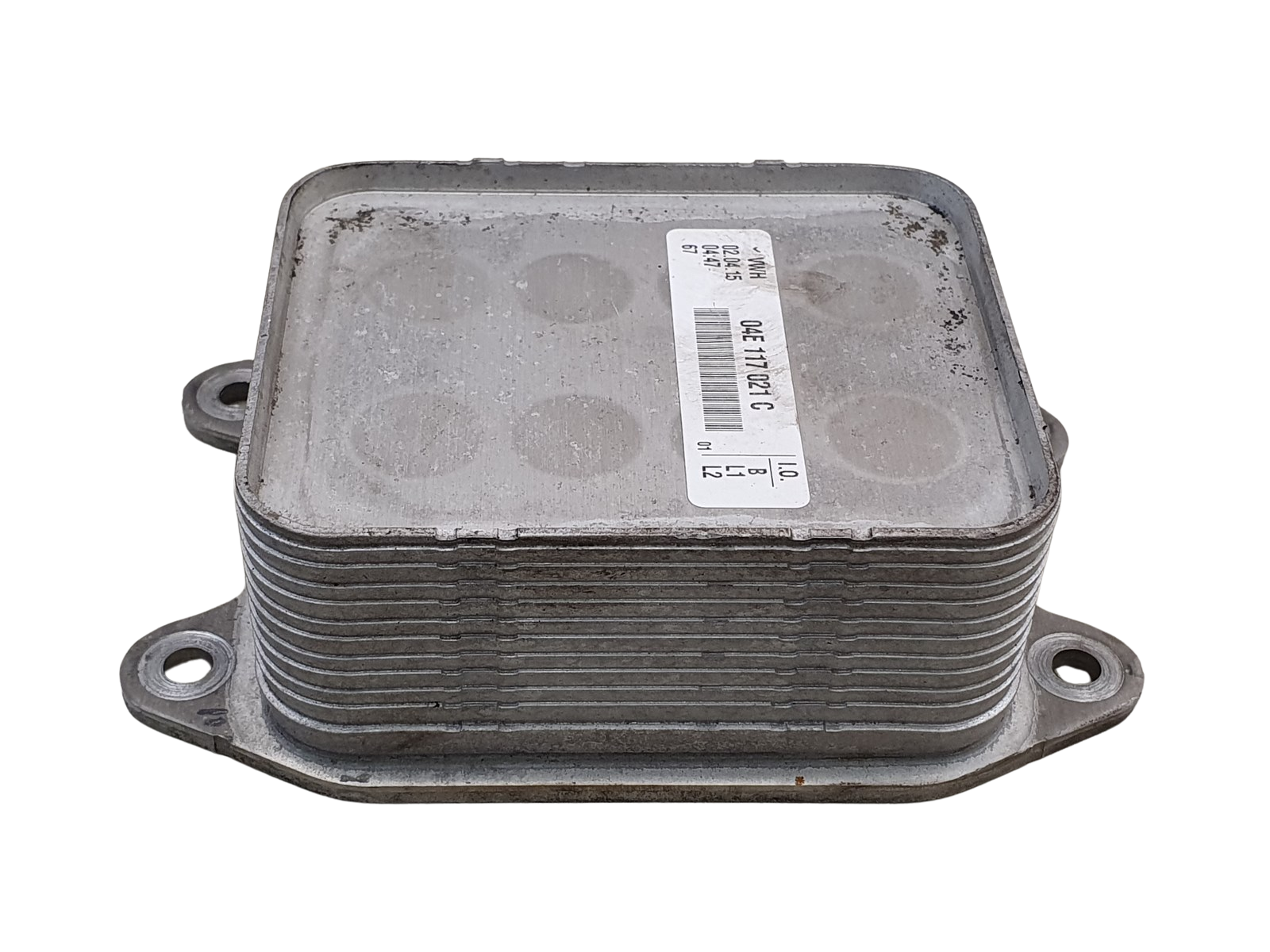 Engine Oil Coolerr 04E 117 021 C 04E117021C VW AG Audi Skoda Seat main product photo