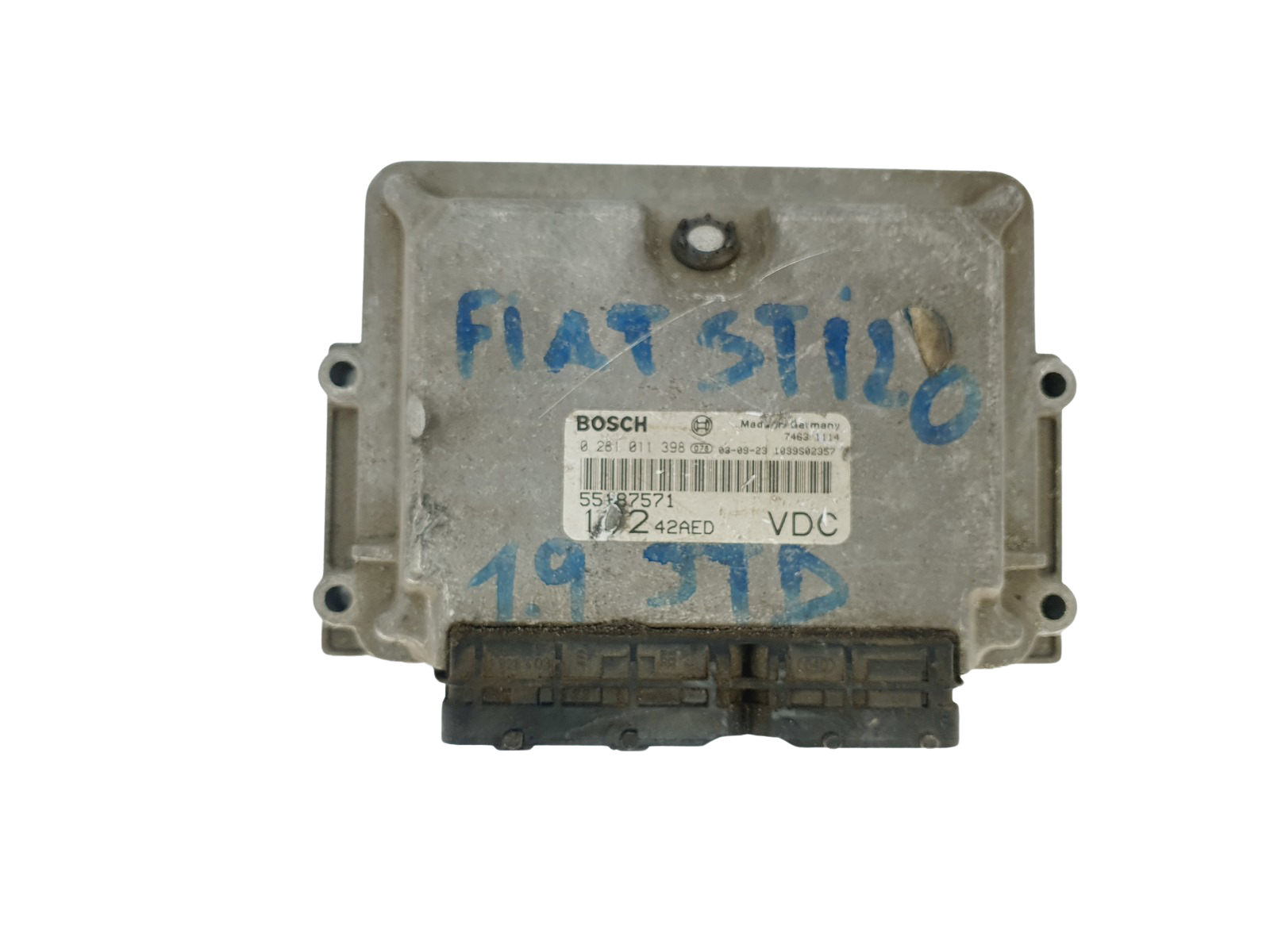 Controller 55187571 0281011398 Fiat Bosch 37259 main product photo