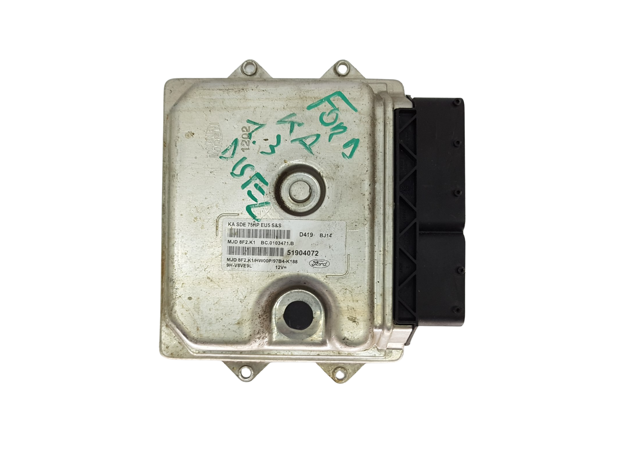 Controller Ford 51904072 MJD8F2.K1 BC.0103471.B Magneti Marelli main product photo