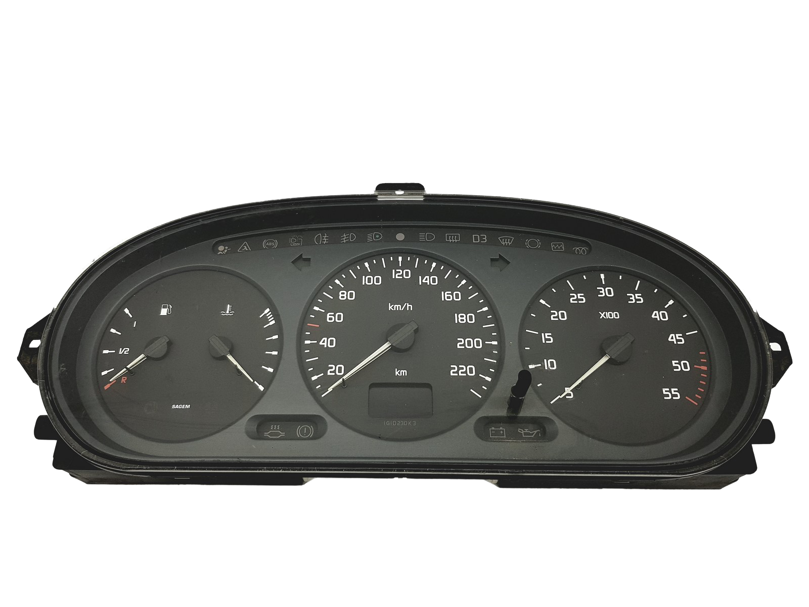 Speedometer/Instrument Cluster Renault Megane 1 Scenic 1 7700847784 G 50800 main product photo