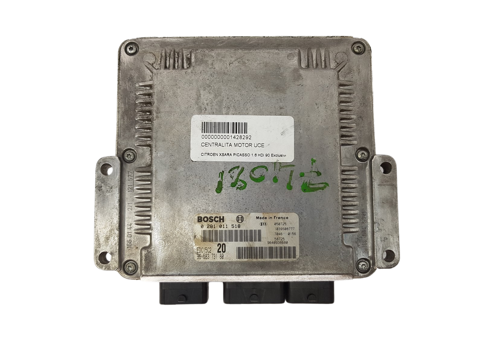 Controller 0281011518 9658373180 9640938680 PSA Bosch 3411 main product photo