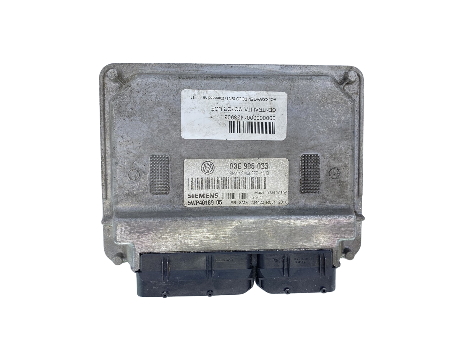 Controller 03E906033 5WP40189 05 VW Siemens 62894 main product photo