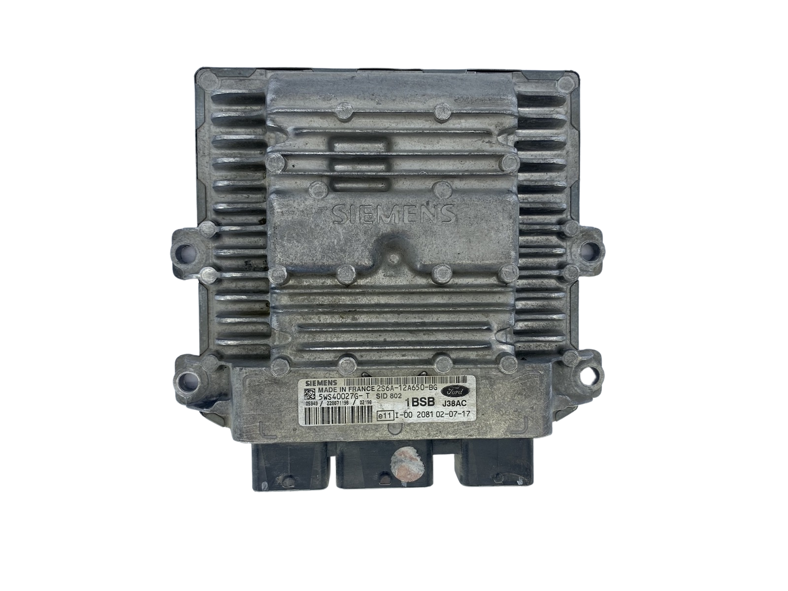 Controller 2S6A-12A650-BG 5WS40027G-T SID 802 Ford Siemens 51155 main product photo