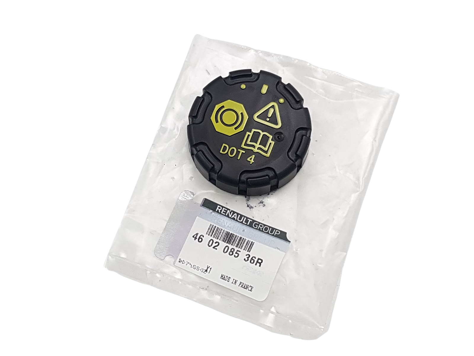 Brake fluid reservoir cap New Original Renault 460208536R main product photo
