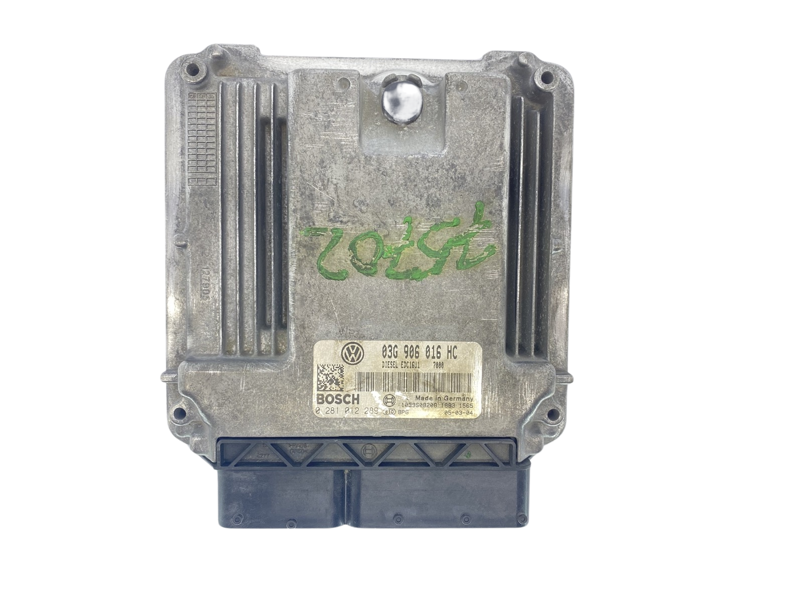 Controller 03G906016HC 0281012289 VW Seat Bosch 63261 main product photo