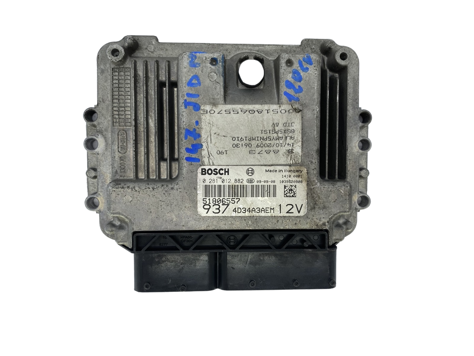 Controller 51806557 0281012882 4D34A3AEM Alfa Romeo Bosch 53091 main product photo