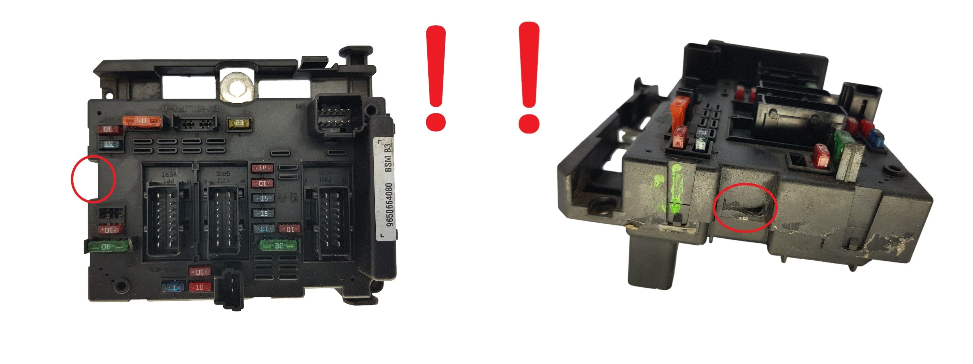 Controller BSM B3 9650664080 PSA Delphi 1675 main product photo