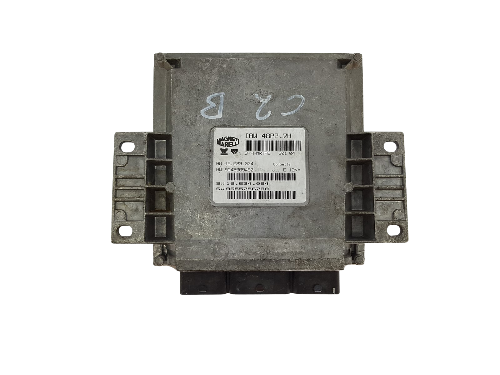 Controller PSA 9655756780 IAW48P2.7H 9645989480 Magneti Marelli 18592 main product photo