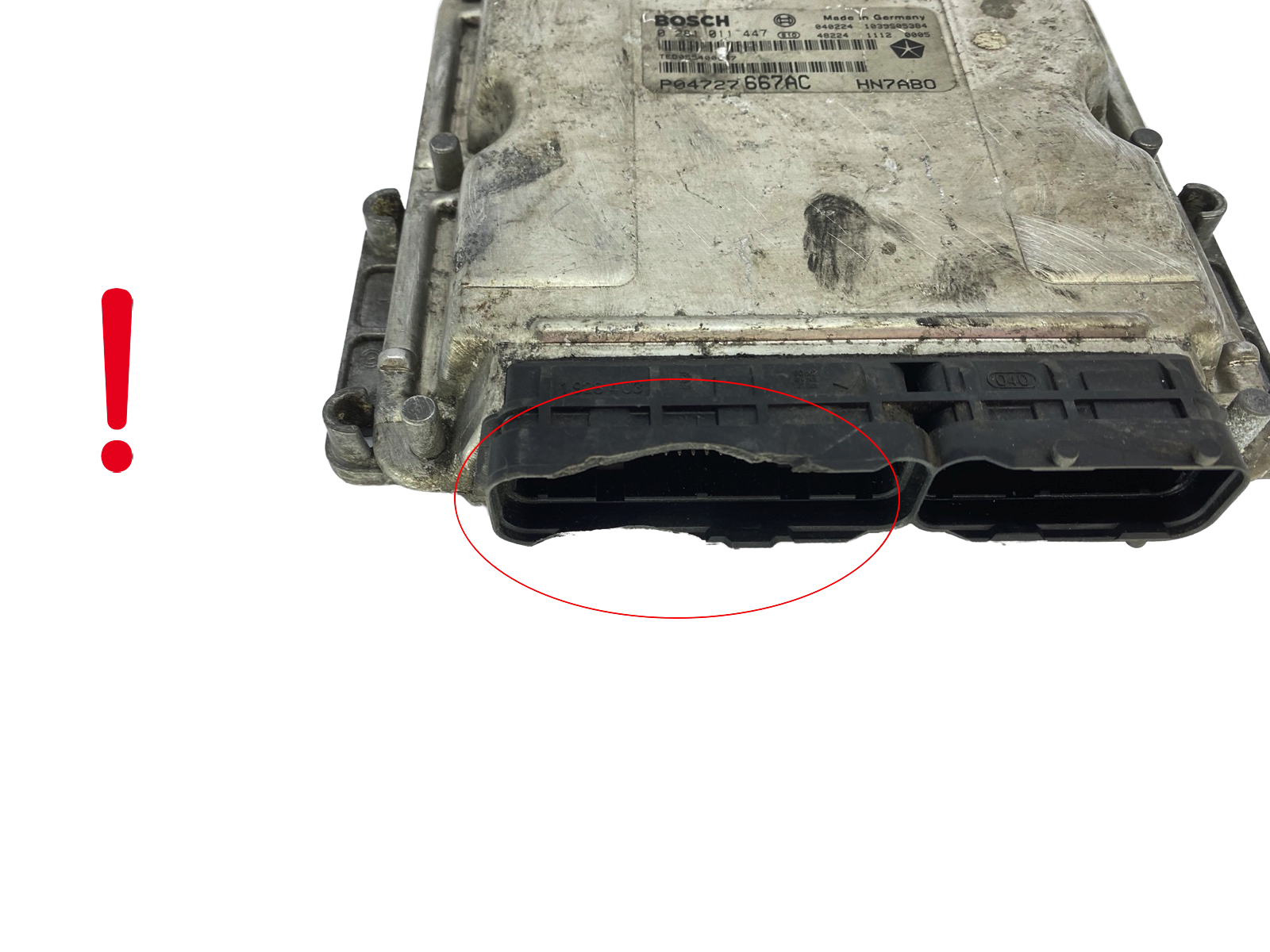 Controller P04727667AC 0281011447 HN7AB0 Chrysler Bosch main product photo