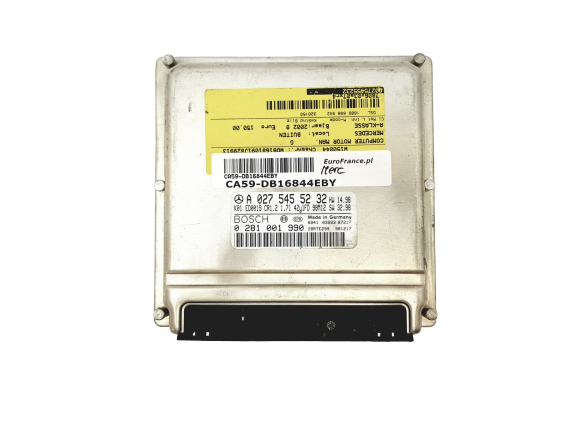 Controller A0275455232 0281001990 Mercedes Bosch 16844 main product photo