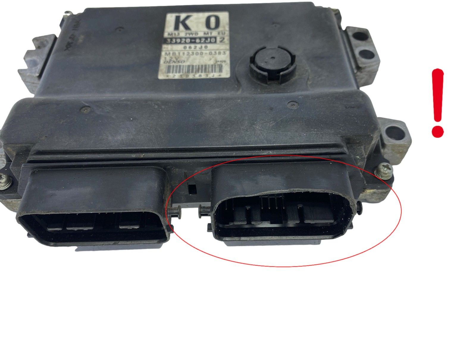 Controller Suzuki 33920-62J02 MB112300-0383 Denso 51291 main product photo