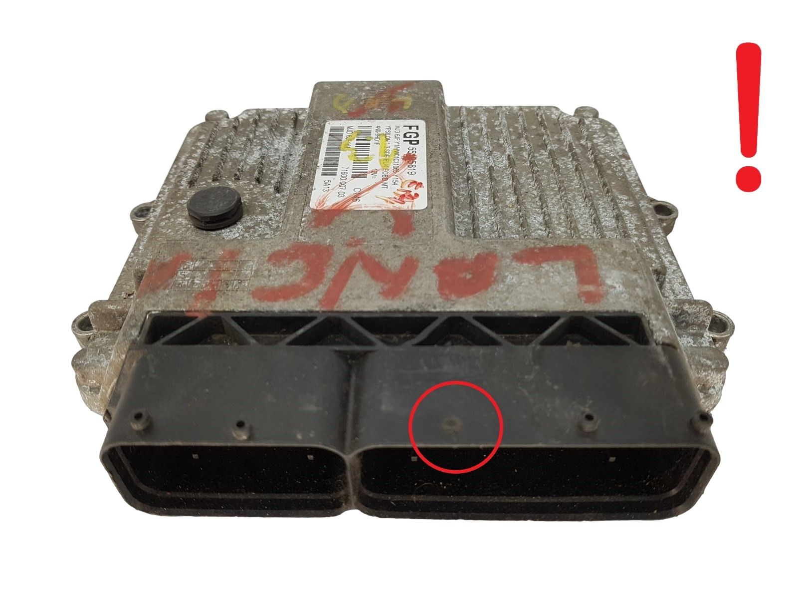 Controller FGP 55195819 MJD6JF.Y1 71600.007.03 Lancia Magneti Marelli 16319 main product photo