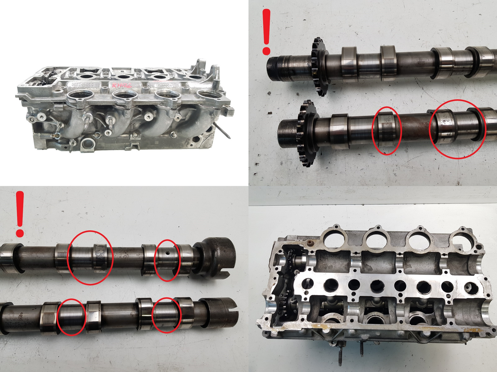 Cylinder Head 9688418110 C01 0200HL 2.0 HDI 16v TDCI Ford Citroen Peugeot 14 main product photo