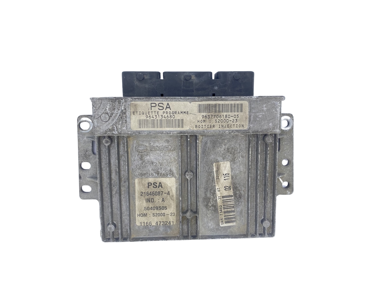 Controller 9643134680 9637706180-05 21646087-4 PSA Sagem 59744 main product photo